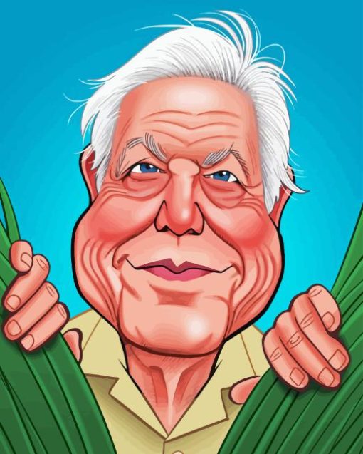 David Attenborough Diamond Painting