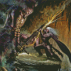 Drizzt Dourden Diamond Painting