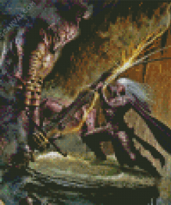 Drizzt Dourden Diamond Painting