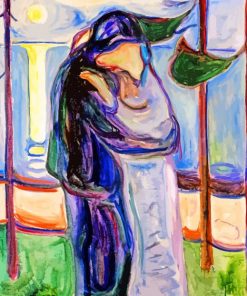 Edvard Munch The Kiss Diamond Painting