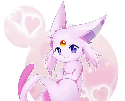 Espeon Pokemon Species Diamond Painting