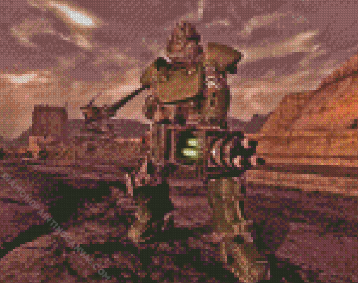 Fallout New Vegas Game Diamond Painting