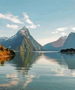 Fiordland Landscape Diamond Painting