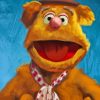 Fozzie Bear Art Diamond Painting