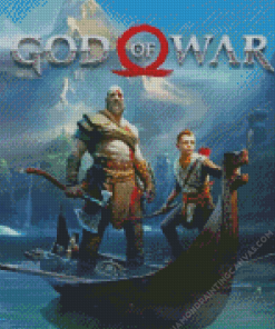 God Of War Diamond Painting