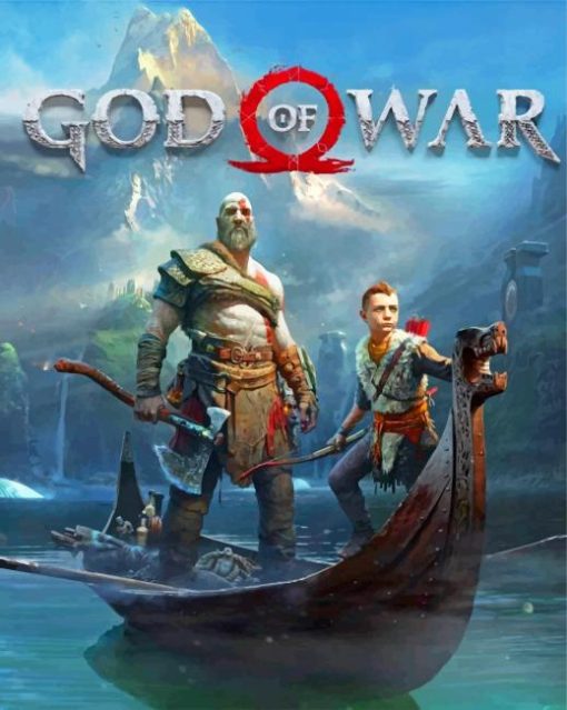 God Of War Diamond Painting