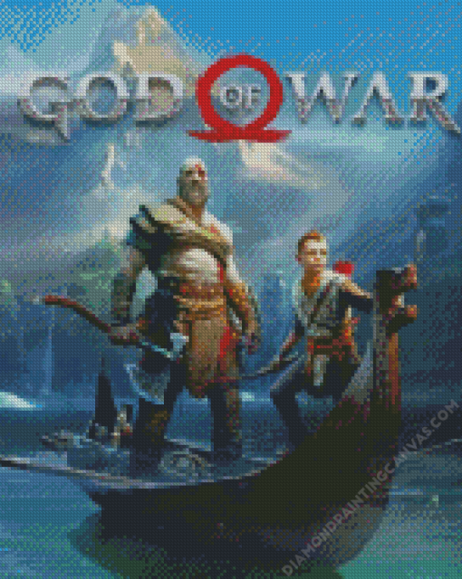 God Of War Diamond Painting