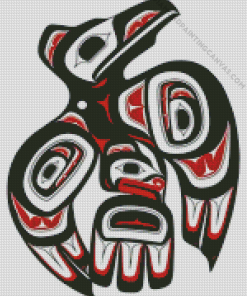 Haida Bird Art Diamond Painting