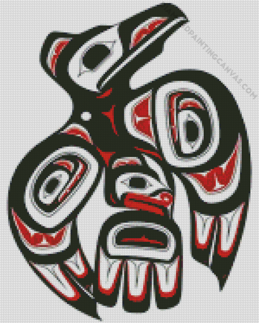 Haida Bird Art Diamond Painting