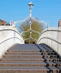 Halfpenny Bridge Dublin Diamond Painting