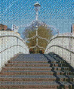 Halfpenny Bridge Dublin Diamond Painting