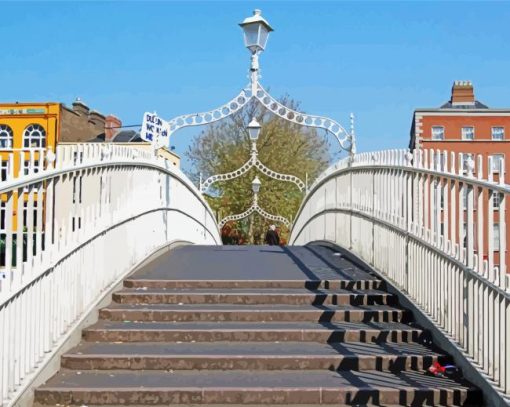 Halfpenny Bridge Dublin Diamond Painting