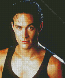 Handsome Brandon Lee Diamond Painting