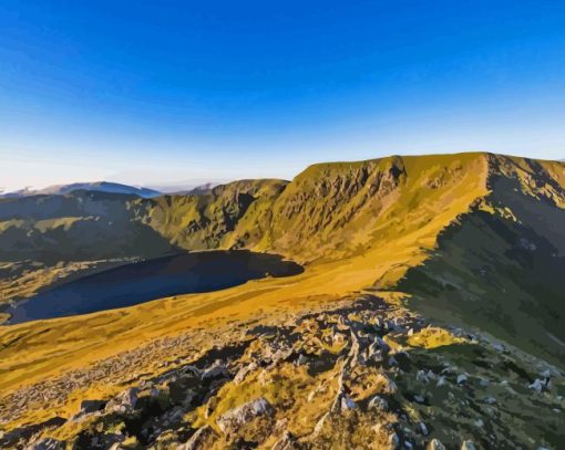 Helvellyn Mountain Diamond Painting