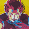 Hisoka Pop Art Diamond Painting