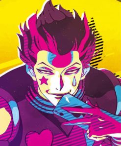 Hisoka Pop Art Diamond Painting