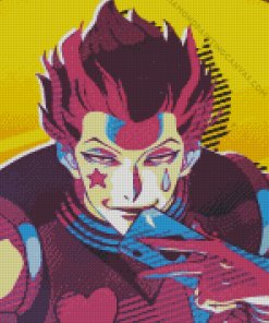 Hisoka Pop Art Diamond Painting