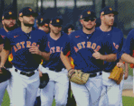 Houston Astros Team Diamond Painting