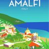 Italy Amalfi Poster Diamond Painting