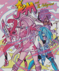 Jem And The Holograms Diamond Painting