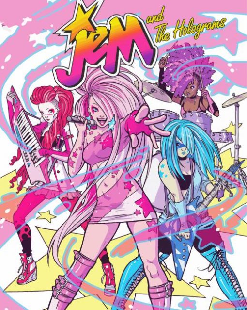 Jem And The Holograms Diamond Painting