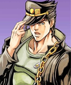 Jotaro Kujo Jojo Adventure Diamond Painting