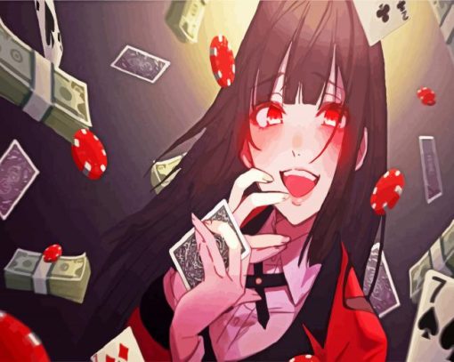 Kakegurui Yumeko Jabami Diamond Painting