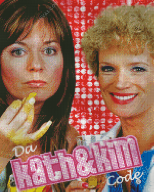 Kath And Kim Diamond Painting