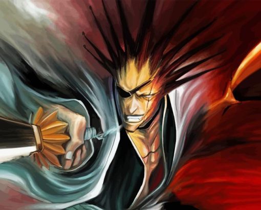 Kenpachi Zaraki Diamond Painting