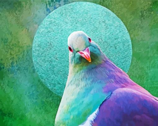 Kereru Bird Diamond Painting