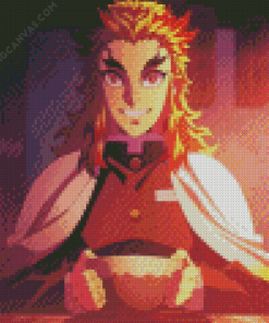 Kyojuro Demon Slayer Diamond Painting