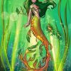 Leafy Sea Dragon Girl Diamond Painting