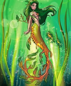 Leafy Sea Dragon Girl Diamond Painting