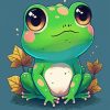 Lovely Kawaii Frog Diamond Painting