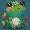 Lovely Kawaii Frog Diamond Painting