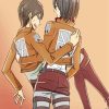 Mikasa Ackerman And Eren Diamond Painting