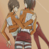 Mikasa Ackerman And Eren Diamond Painting