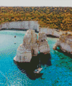 Milos Island Diamond Painting