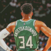 Milwaukee Bucks Player Diamond Painting