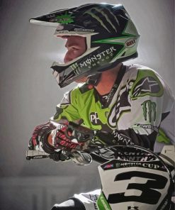 Monster Energy Eli Tomac Diamond Painting