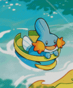 Mudkip Pokemon Diamond Painting