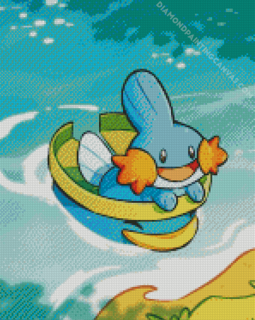 Mudkip Pokemon Diamond Painting