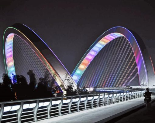 Nanning Bridge Diamond Painting