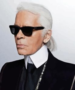 Old Karl Lagerfeld Diamond Painting