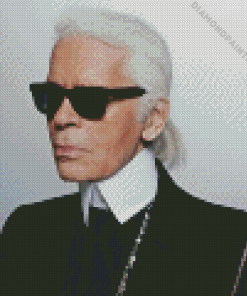 Old Karl Lagerfeld Diamond Painting