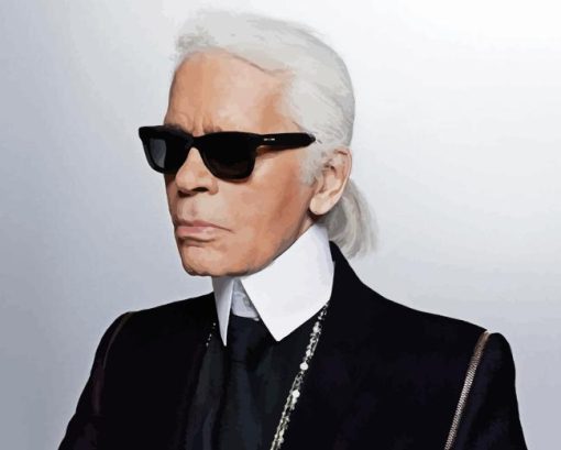 Old Karl Lagerfeld Diamond Painting