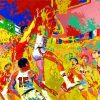 Olympiad Basketball Art Diamond Painting