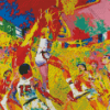 Olympiad Basketball Art Diamond Painting