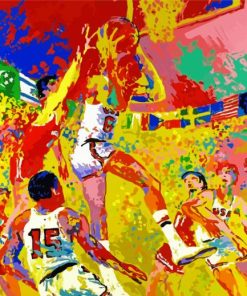 Olympiad Basketball Art Diamond Painting