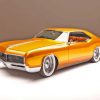 Orange Buick Riviera Diamond Painting